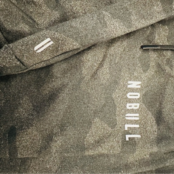 No Bull Camo Jogger Pants - Black/Grey Mens Small - Picture 5 of 6